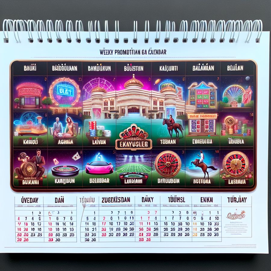 Pasacasino’da Haftalık Promosyon Takvimini Kolayca Takip Et